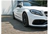 Añadidos taloneras Mercedes C-class C205 63amg Coupe Maxtondesign