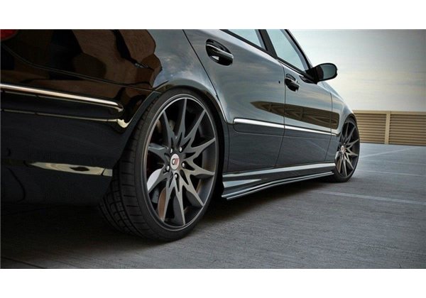 Añadidos taloneras Mercedes E-class W211 Amg Maxtondesign