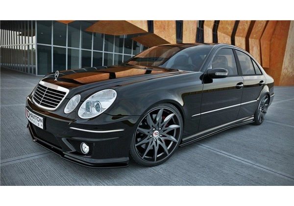 Añadidos taloneras Mercedes E-class W211 Amg Maxtondesign