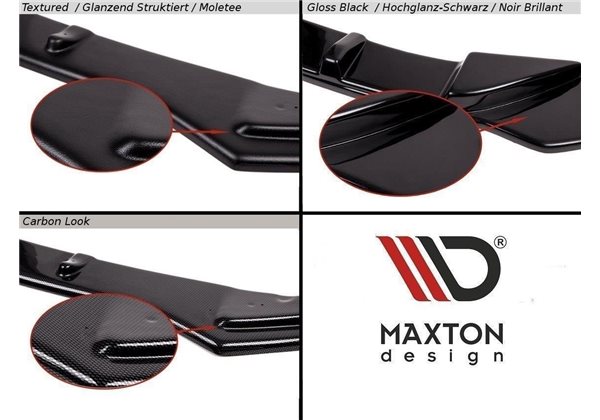 Añadido Delantero Audi A1 8x 2010-2013 Maxtondesign