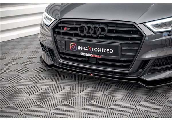 Añadido Delantero Audi S3 Sportback 8v Facelift 2016 - 2019 Maxtondesign
