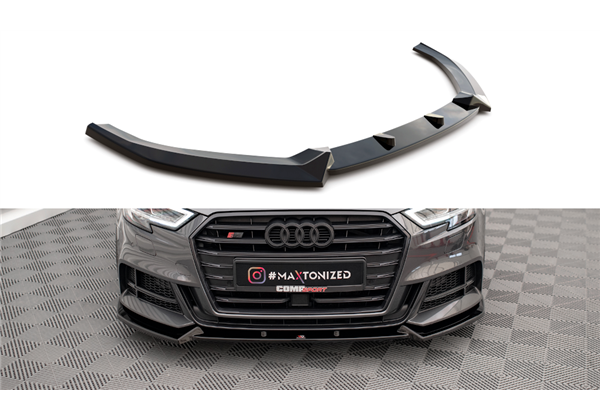 Añadido Delantero Audi S3 Sportback 8v Facelift 2016 - 2019 Maxtondesign