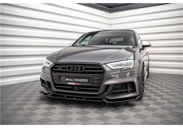 Añadido Delantero Audi S3 Sportback 8v Facelift 2016 - 2019 Maxtondesign