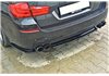 Añadido Trasero Bmw 5 Series F11 Sedan/estate M-pack (2011-) Con dos tubos de escape dobles Maxtondesign