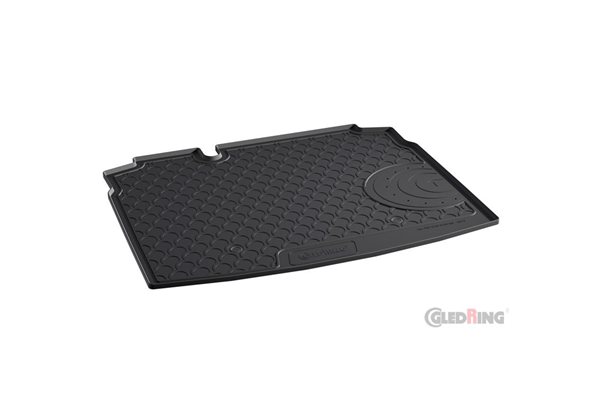 Alfombrilla goma Gledring Volkswagen Golf V & VI HB 3/5-pueras 2003-2012 (con klein reservewiel) 