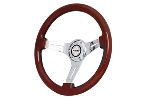 Volante Sr 350mm - Echt Hout - Deep Dish 6cm 