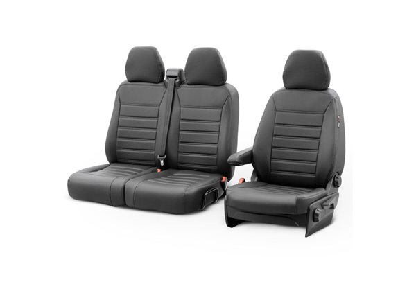 Fundas asientos especificas tela a medida Otom Citroën Jumpy/Peugeot Expert/Fiat Scudo/Toyota Proace 2007-2016 2+1 