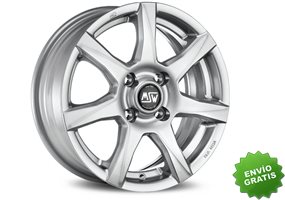 Llanta exclusiva Oz Msw 77 7.5x17 Et33 5x110 Full Silver