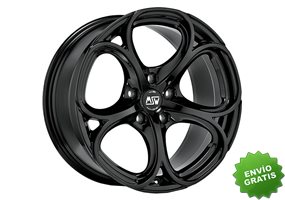 Llanta exclusiva Oz Msw 82 8x19 5x112 Et50 Negro Brillante