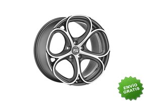 Llanta exclusiva Oz Msw 82 8x18 5x112 Et35 Plata Metal Mate Pulido (mgmfp)
