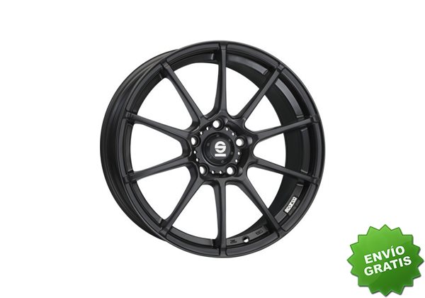 Llanta exclusiva Oz Assetto Gara 7x17 5x100 Et38 Negro Mate