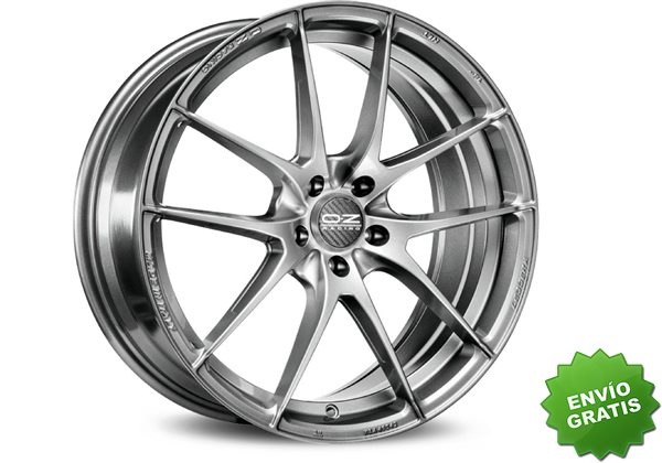 Llanta exclusiva Oz Leggera Hlt 8x18 Et35 5x100 Grigio Corsa Bright Kba Nad