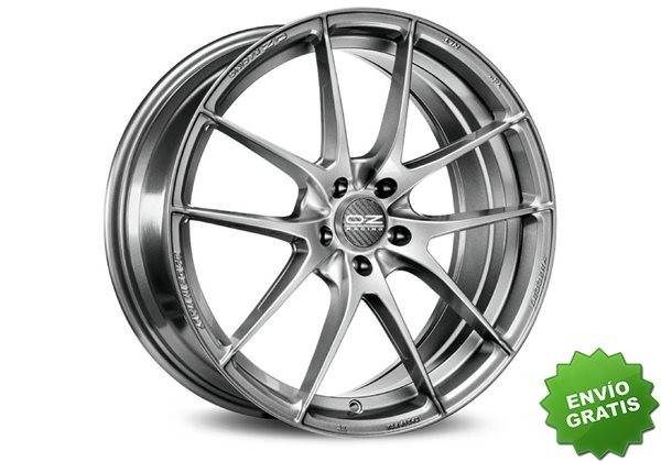 Llanta exclusiva Oz Leggera Hlt 9x20 5x120 Et30 Gris Claro