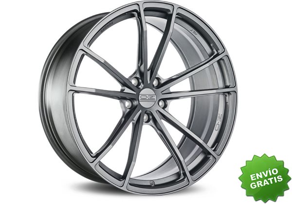 Llanta exclusiva Oz Zeus 9.5x19 5x112 Et20 Matt Dark Graphite