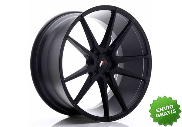 Llanta exclusiva Jr Wheels Jr21 22x10.5 Et15-52 5h Blank Matt Black