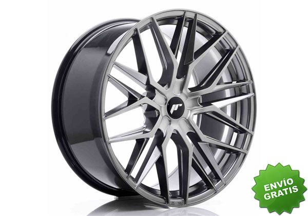 Llanta exclusiva Jr Wheels Jr28 22x10.5 Et15-50 5h Blank Hyper Black