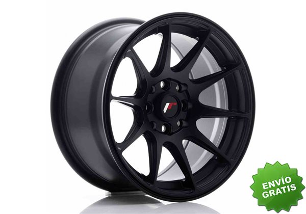 Llanta exclusiva Jr Wheels Jr11 15x8 Et25 4x100 108 Flat Black