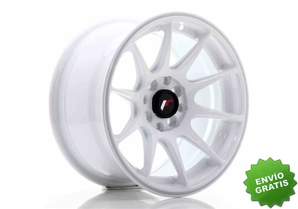 Llanta exclusiva Jr Wheels Jr11 15x8 Et25 4x100 108 White