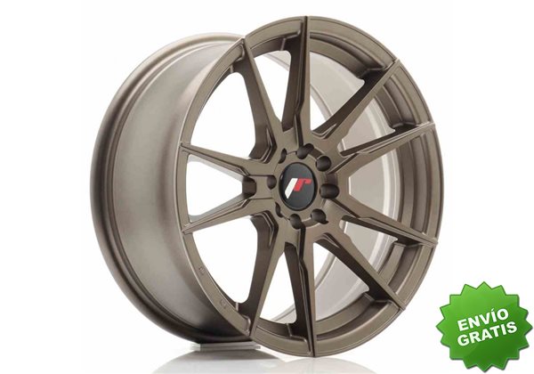 Llanta exclusiva Jr Wheels Jr21 17x8 Et25 4x100 108 Matt Bronze