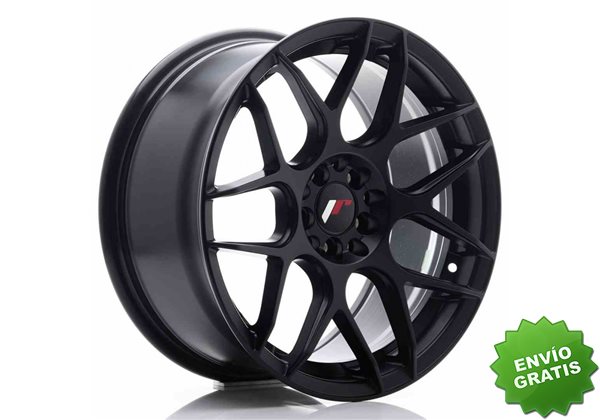 Llanta exclusiva Jr Wheels Jr18 17x8 Et35 4x100 114 Matt Black