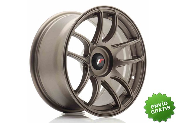 Llanta exclusiva Jr Wheels Jr29 16x8 Et20-30 Blank Matt Bronze