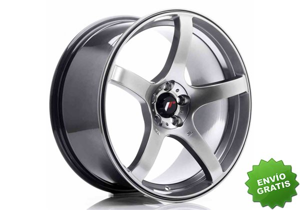 Llanta exclusiva Jr Wheels Jr32 18x8.5 Et38 5x100 Hyper Black