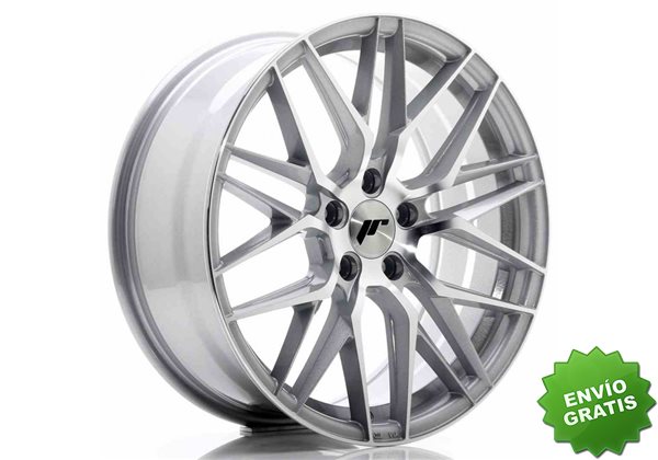 Llanta exclusiva Jr Wheels Jr28 18x7.5 Et40 5x114.3 Silver Machined F Ace