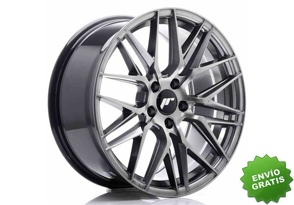 Llanta exclusiva Jr Wheels Jr28 18x8.5 Et40 5x114.3 Hyper Black