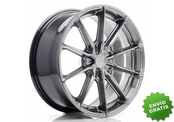 Llanta exclusiva Jr Wheels Jr37 18x8 Et20-45 5h Blank Hyper Black