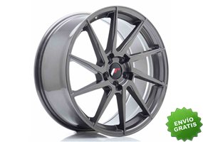 Llanta exclusiva Jr Wheels Jr36 19x8.5 Et45 5x112 Hyper Gray