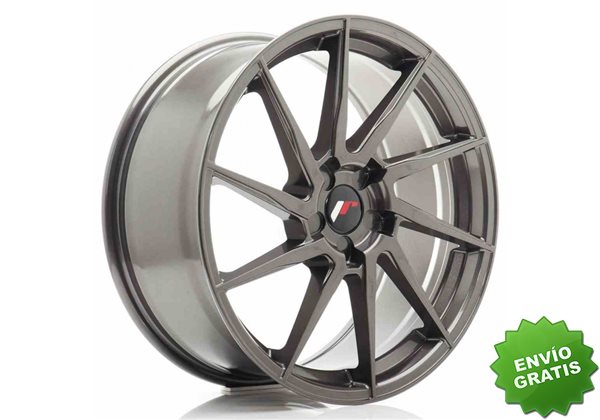 Llanta exclusiva Jr Wheels Jr36 19x8.5 Et20-50 5h Blank Hyper Gray