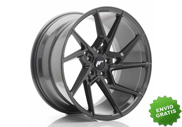 Llanta exclusiva Jr Wheels Jr33 20x10.5 Et30 5x120 Hyper Gray