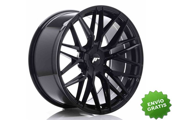 Llanta exclusiva Jr Wheels Jr28 20x10 Et40 5h Blank Gloss Black