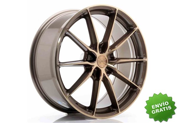 Llanta exclusiva Jr Wheels Jr37 20x9 Et20-45 5h Blank Platinum Bronze