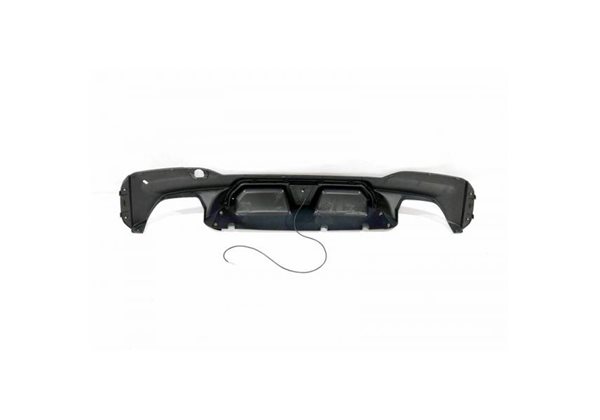 Difusor Trasero Euro Bmw G30 / G31 Look M5 Cs Negro Brillante