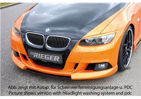 Paragolpes Rieger BMW 3-series E92 09.06-02.10 (antes facelift) coupe 3-series E93 03.07-02.10 (antes facelift) cabrio