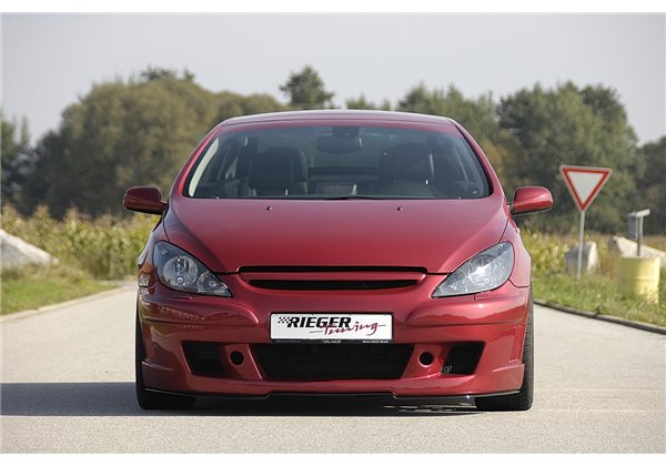 Paragolpes Rieger Peugeot 307 04.01-04.05 (antes facelift) sedan, cabrio CC, station wagon, Break