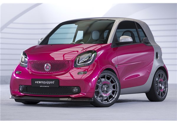 Juego de pestañas Smart Fortwo 453 / EQ Fortwo solo für LED Scheinwerfer 2019-